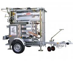 Mobile hooftrim chute on trailer (51)
